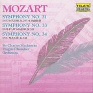 Mozart - Symphonies Nos 31, 33 & 34  | Telarc CD80190