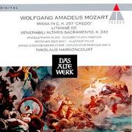 Mozart - Missa in C Credo, Litaniae de venerabili altaris sacramento | Teldec 9031723042