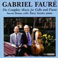 Faure - The Complete Music for Cello and Piano | Bridge BCD9038