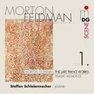 Feldman - The Late Piano Works Vol.1: Triadic Memories | MDG (Dabringhaus und Grimm) MDG6131521
