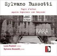 Bussotti - Album leaves, Aquila imperiale | Stradivarius STR33402