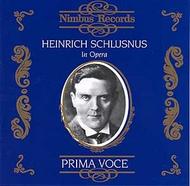 Heinrich Schlusnus in Opera