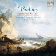Brahms - Symphonies nos.3 & 4
