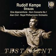 Strauss - Horn Concerto no.1, Eine Alpensinfonie | Testament SBT1428