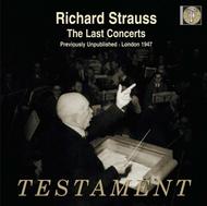 Richard Strauss - The Last Concerts | Testament SBT21441