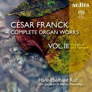 Cesar Franck - Complete Organ Works Vol III | Audite AUDITE91520