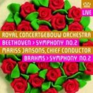 Beethoven - Symphony no.2, Brahms - Symphony no.2 | RCO Live RCO05002