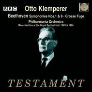 Klemperer - Beethoven Symphonies 1 & 8 | Testament SBT1405