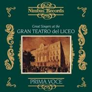 Great Singers at the Gran Teatro del Liceo | Nimbus - Prima Voce NI7869