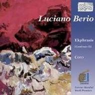 Berio - Ekphrasis, Coro
