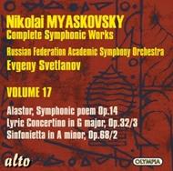 Myaskovsky - Complete Symphonic Works vol.17 | Alto ALC1043