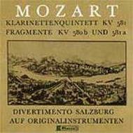 Mozart - Clarinet Quintet, etc | Claves 508007