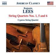 Benjamin Lees - String Quartets Nos 1, 5 & 6 | Naxos - American Classics 8559628