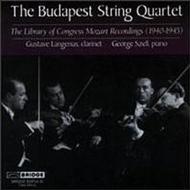 The Budapest Quartet - Mozart Recordings (1940-45) | Bridge BRIDGE9085AB