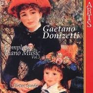 Donizetti - Complete Piano Music vol.3 | Arts Music 473832
