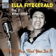 Ella Fitzgerald vol.2 - Its the way that you do it 1936-39