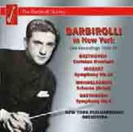 Barbirolli in New York: Beethoven / Mendelssohn / Mozart  | Barbirolli Society SJB1038