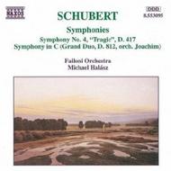 Schubert - Symphony no.4, Symphony in C | Naxos 8553095