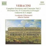 Veracini - Complete Overtures & Concertos vol 2 | Naxos 8553413