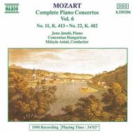 Mozart - Compete Piano Concertos vol.6 | Naxos 8550206