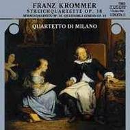 Krommer - 3 String Quartets op.18 | Tudor TUD7083