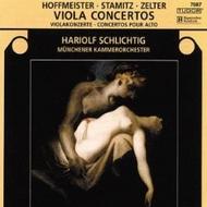 Hoffmeister/Stamitz/Zelter - Viola Concertos | Tudor TUD7087