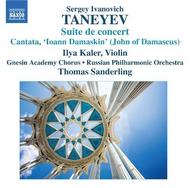Taneyev - Suite de Concert, Ioann Damaskin | Naxos 8570527