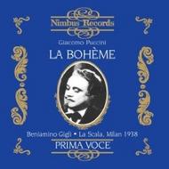 Puccini - La Boheme (Milan 1938) | Nimbus - Prima Voce NI7862