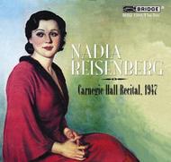Nadia Reisenberg at Carnegie Hall, 1947 | Bridge BRIDGE9304AB