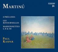 Martinu - 8 Preludes, Les Ritournelles, Marionnettes | Tudor TUD7148