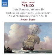 Weiss - Lute Sonatas Vol.10 | Naxos 8572219