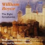 Boyce - The 8 Symphonies | CRD CRD3356