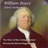 Boyce - Select Anthems | CRD CRD3483