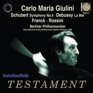 Giulini conducts Schubert, Debussy, Franck and Rossini | Testament SBT1438