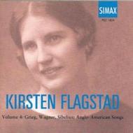 Flagstad Edition Vol.4: Grieg, Wagner, Sibelius, Anglo-American Songs | Simax PSC1824