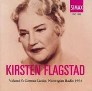 Flagstad Edition Vol.5: German Lieder, Norwegian Radio 1954 | Simax PSC1825