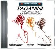 Paganini - Complete Trios for Strings & Guitar | Dynamic CDS076