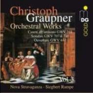 Graupner - Orchestral Works vol.3