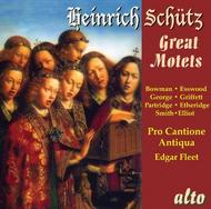 Heinrich Schutz - The Great Motets | Alto ALC1118
