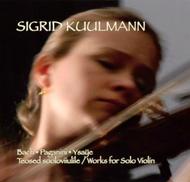 J S Bach / Paganini / Ysaye - Works for Solo Violin | Estonian Record Productions ERP3109