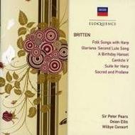 Britten - Folk Songs with Harp, Suite for Harp, etc