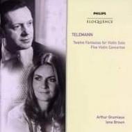 Telemann - 5 Violin Concertos, 12 Fantasias for Solo Violin