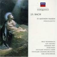 J S Bach - St Matthew Passion (highlights)