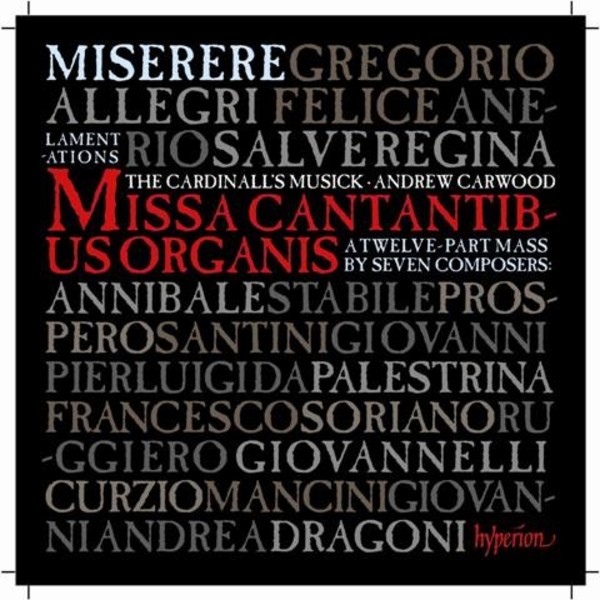 Allegri’s Miserere & the Music of Rome | Hyperion CDA67860