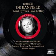De Banfield - Lord Byrons Love Letter | Naxos - Historical 8111362