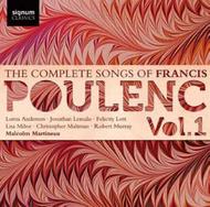 Complete Songs of Poulenc Vol.1 | Signum SIGCD247