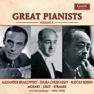 Great Pianists Vol.2: Brailowsky / Cherkassky / Serkin  | Guild - Historical GHCD2367