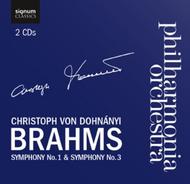Brahms - Symphonies Nos 1 & 3 | Signum SIGCD250