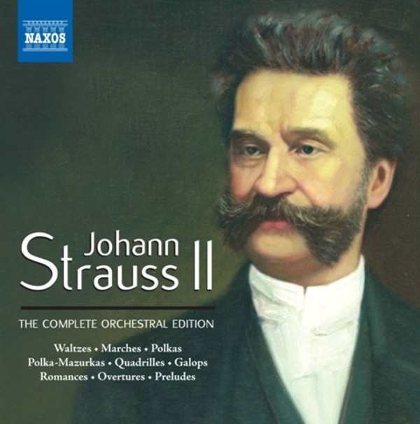 J Strauss II - The Complete Orchestral Edition | Naxos 8505226