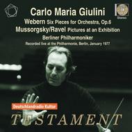 Giulini conducts Webern and Mussorgsky/Ravel